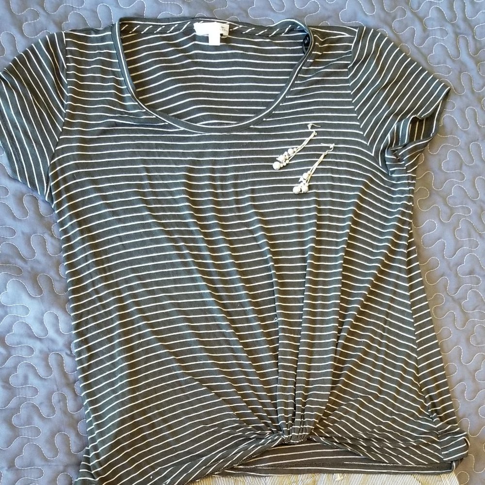 M Olive Nine Britton top